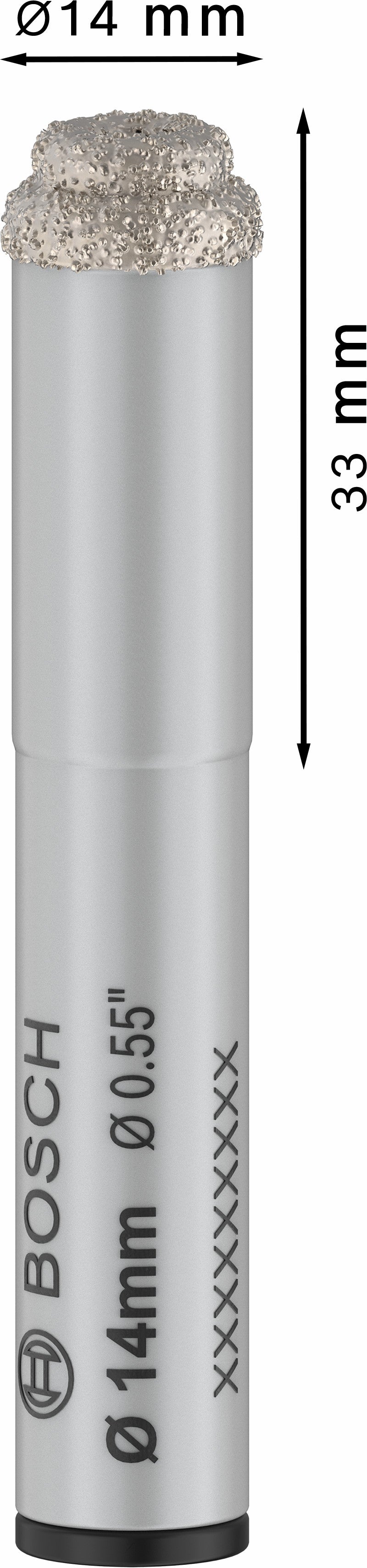 Broca diamantada Bosch PRO Ceramic