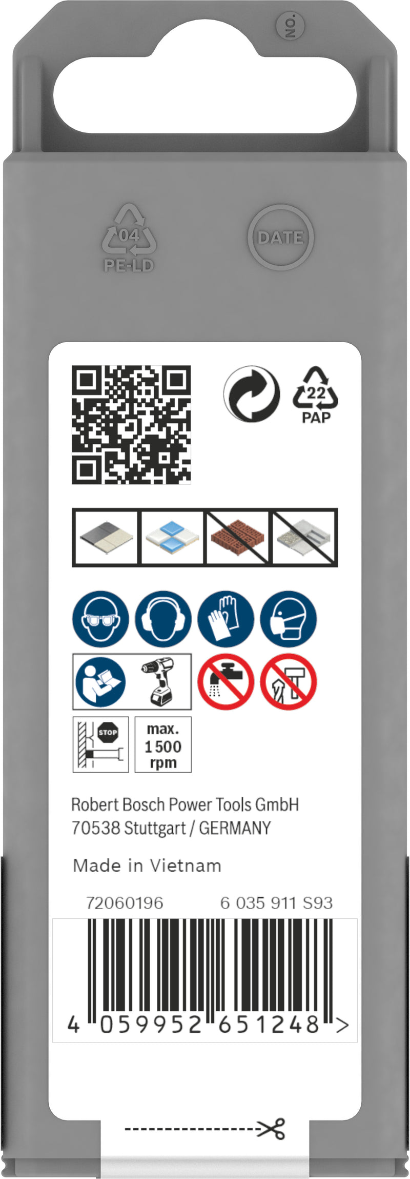 Broca diamantada Bosch PRO Ceramic