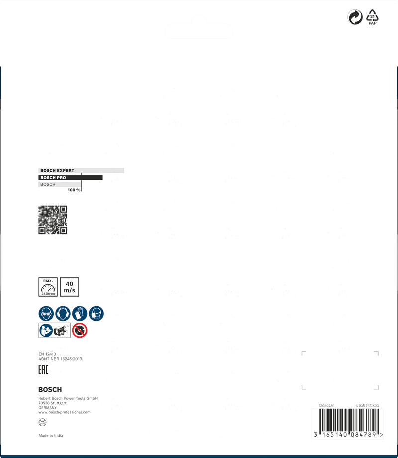 Disco de desbaste para metal Bosch PRO, 200 x 25 x 32 mm, G46