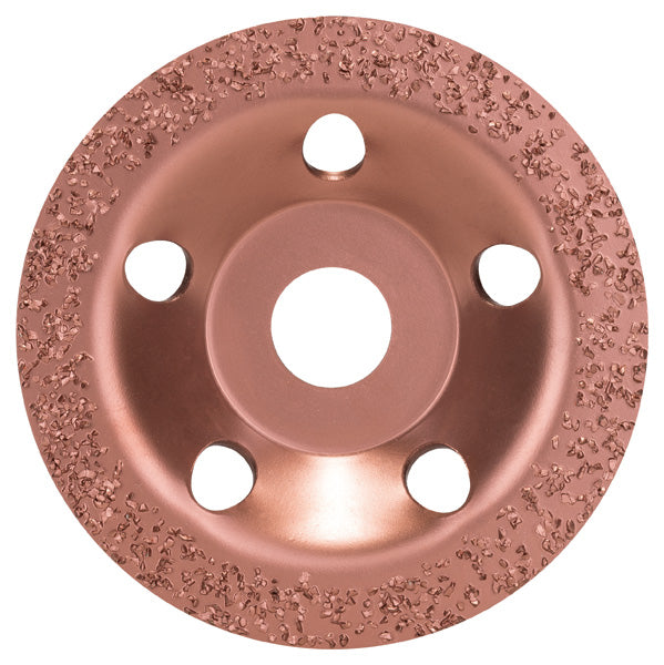 Disco de desbaste tipo copo de carboneto Bosch . 115 x 22,23 mm; médio, plano