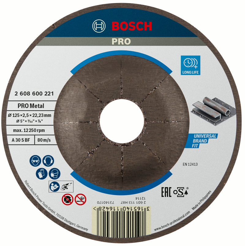 Bosch DPC METAL CUTTING DISC 125X22