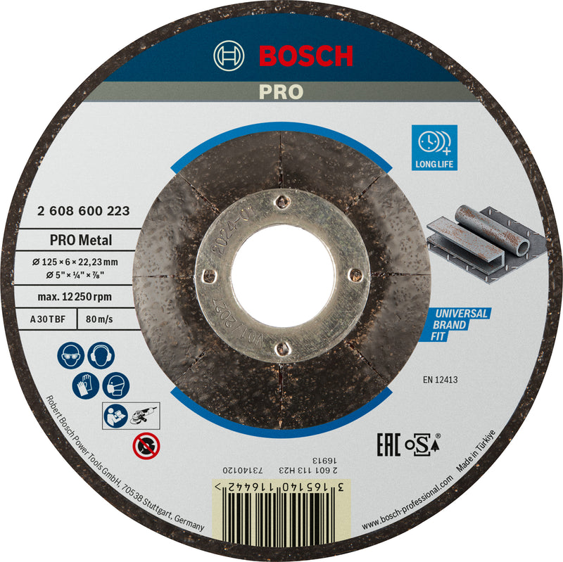 Bosch 125Mm Metal Grinding Disc