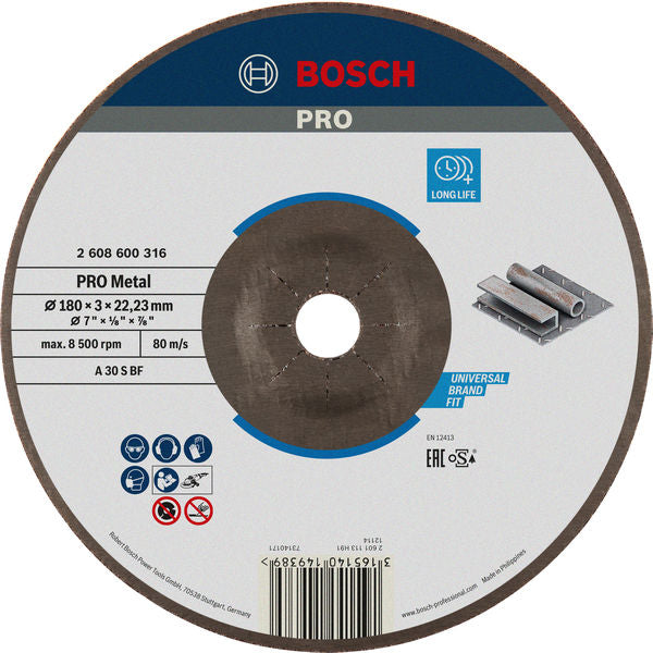 Bosch DPC METAL CUTTING DISC 180X22