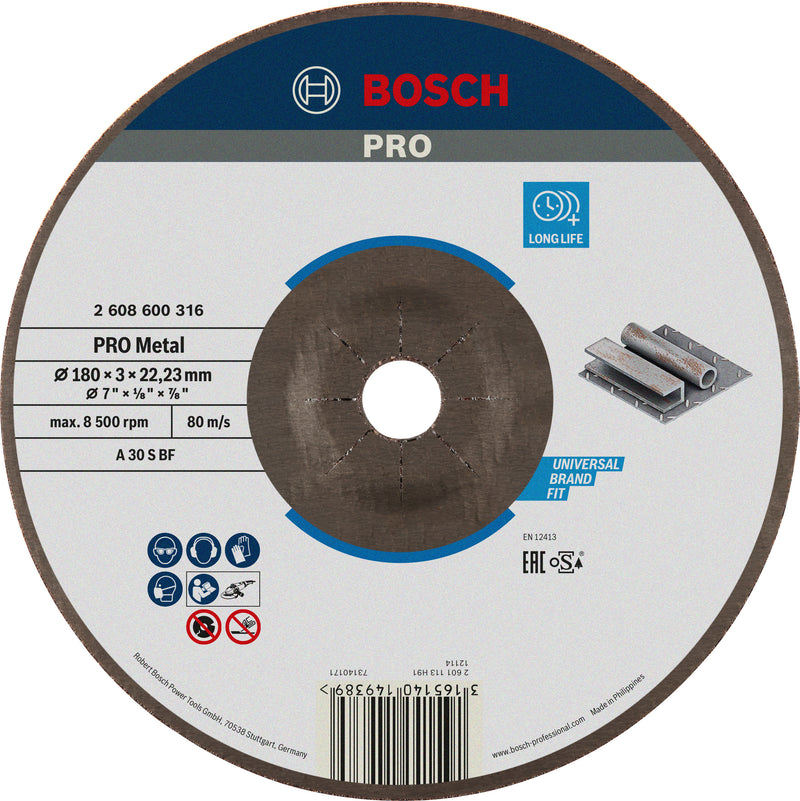 Bosch DPC METAL CUTTING DISC 180X22
