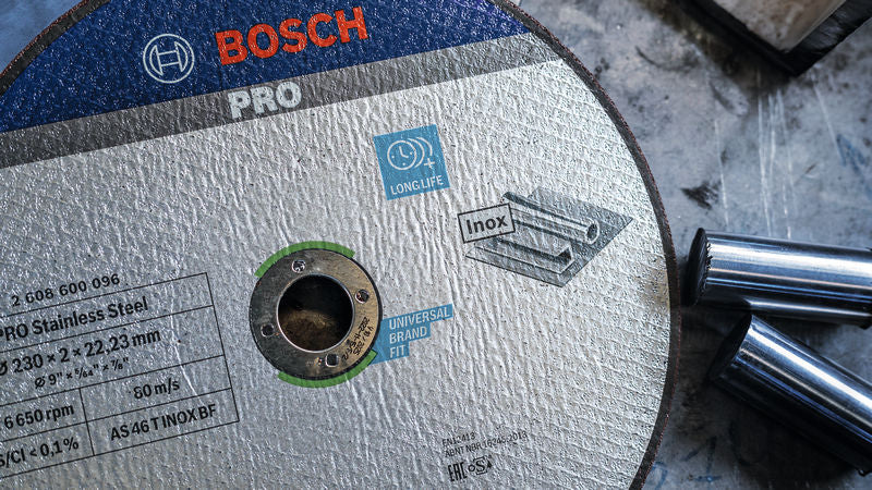 Bosch PRO Stainless Steel abrasive disc, 180 x 3 x 22.23 mm