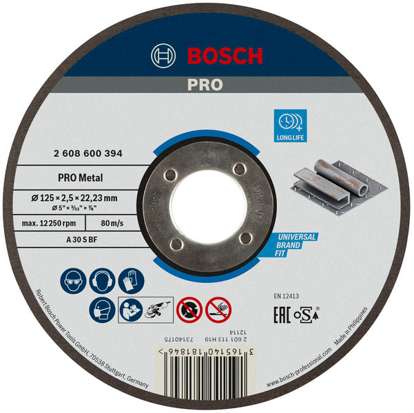 Bosch 125Mm Metal Cutting Disc