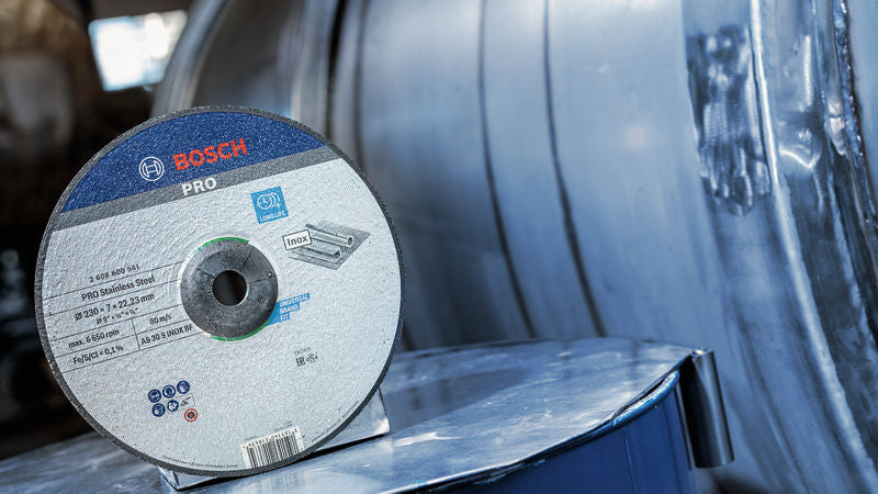 Bosch PRO Stainless Steel Grinding Disc, 180 x 6 x 22.23 mm