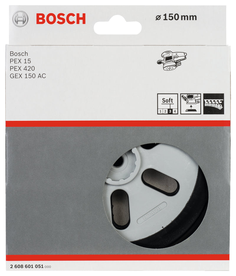 Almofada de apoio Bosch 150 mm, S, 1x