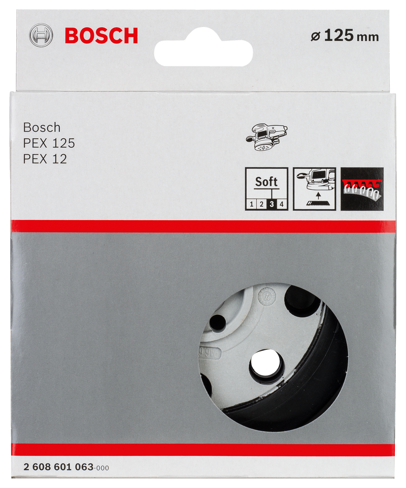 Bosch Backing Pad 125mm,S,1x