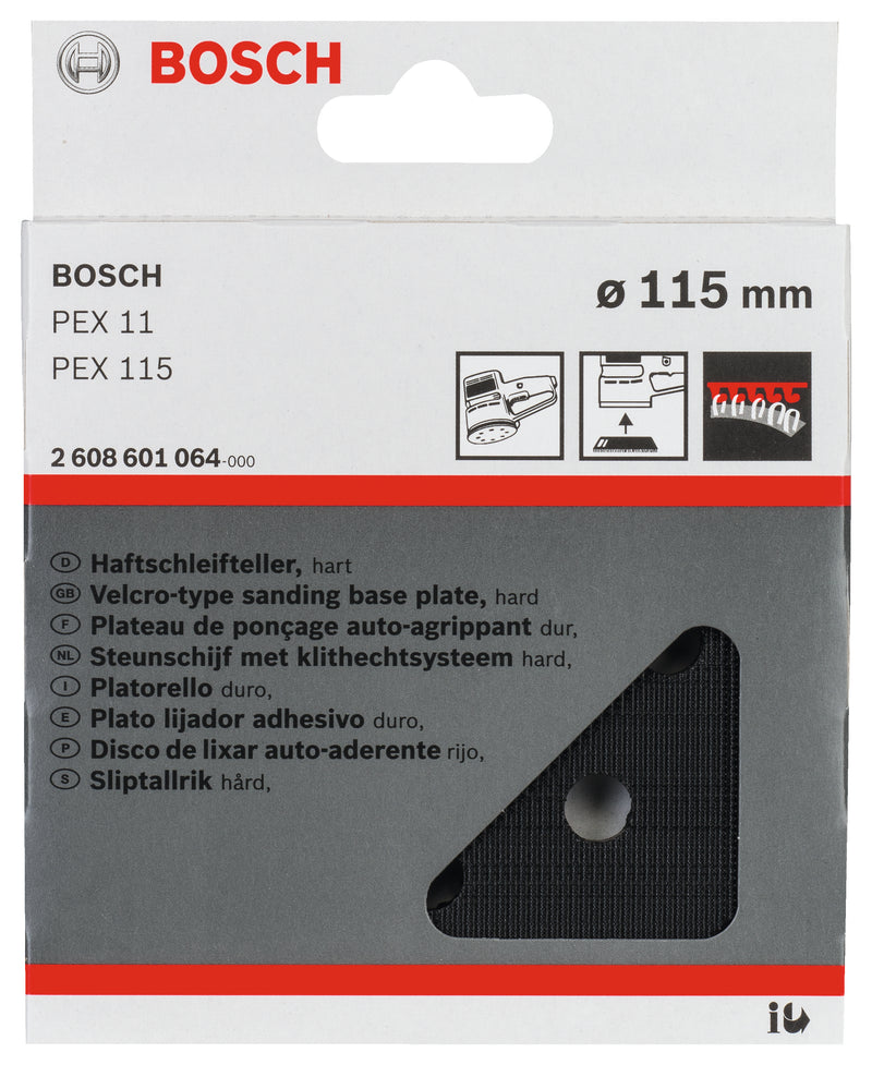 Plato de soporte Bosch de 115 mm de alto, 1 unidad