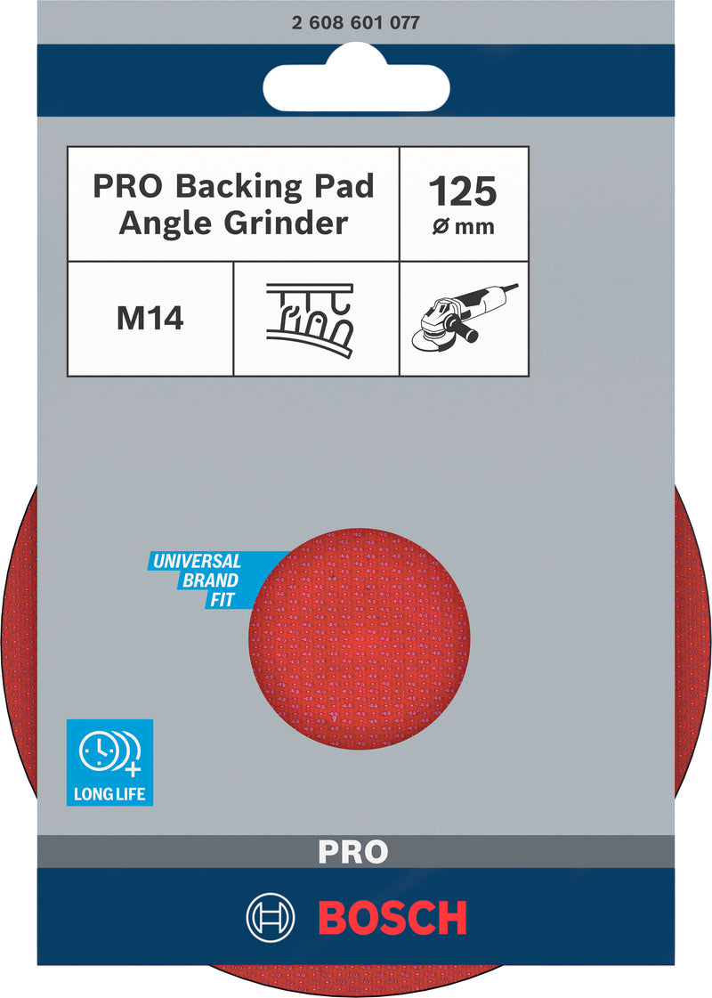 Bosch Rubber Backing Pad 125mm,1x