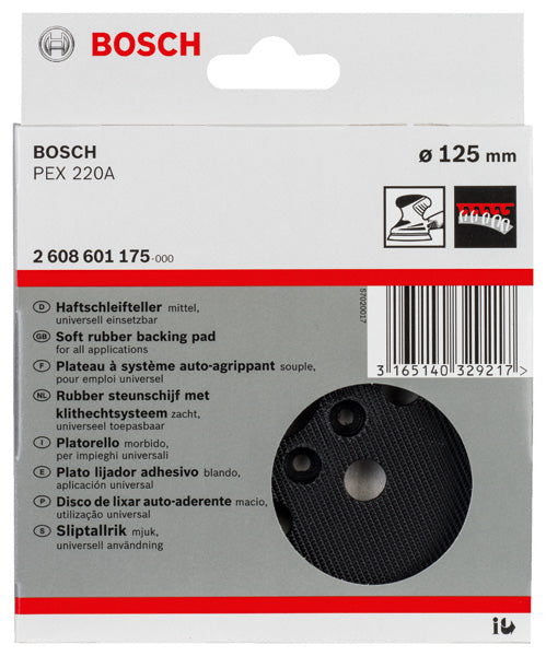 Bosch Backing Pad 125mm,MH,1x