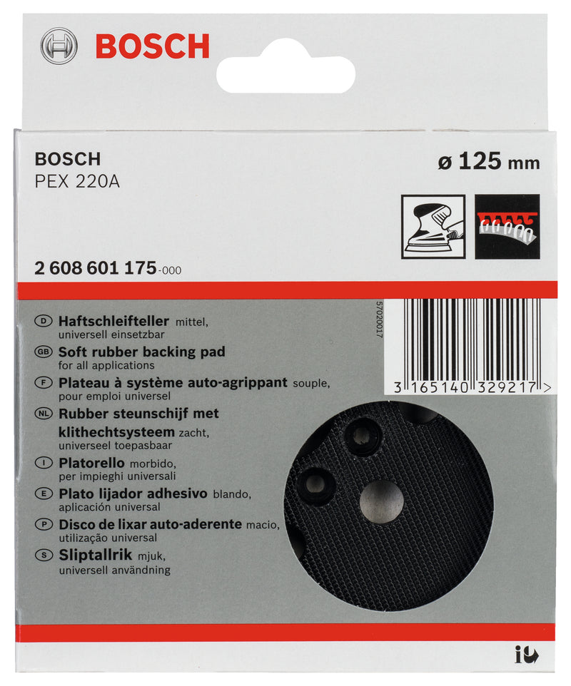 Bosch Backing Pad 125mm,MH,1x