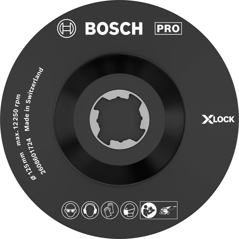 Bosch Backing Pad X-LOCK 125 mm SCM