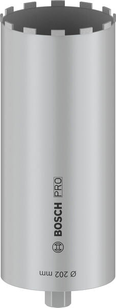 Fresa de diamantes Bosch ø202x450mm,1 1/4"