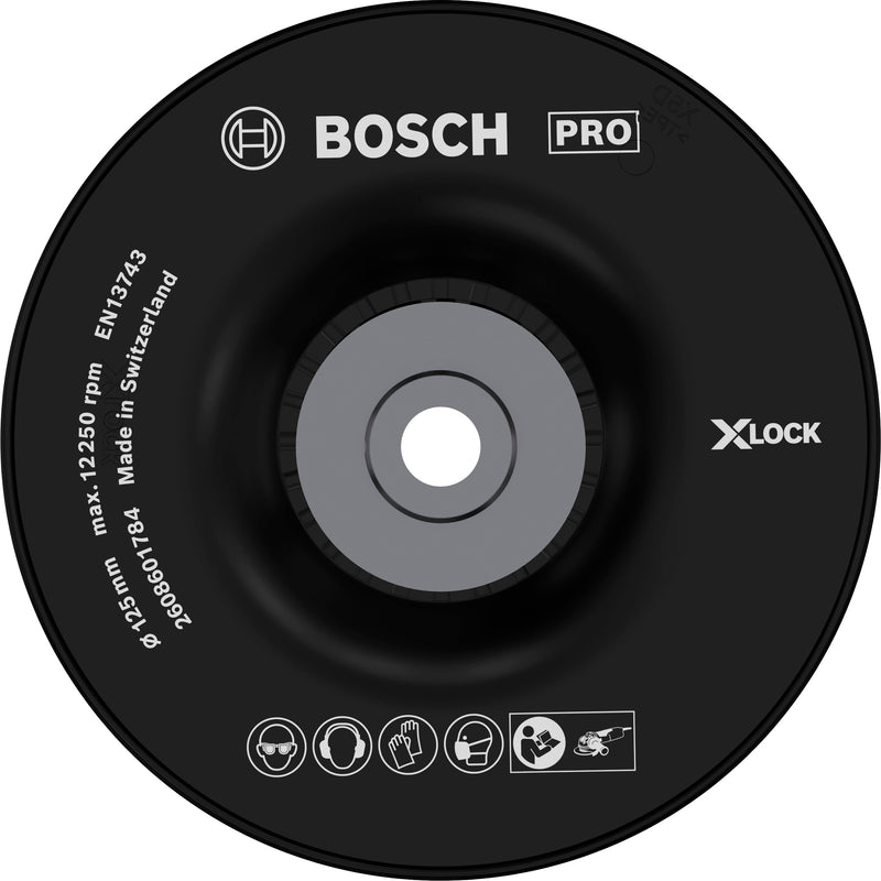 Bosch Backing Pad 125mm, hart M14