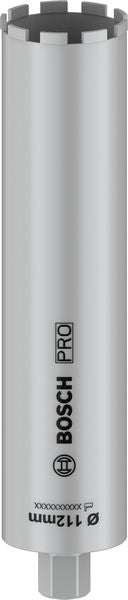 Broca anular de diamante Bosch PRO para corte de núcleos húmidos