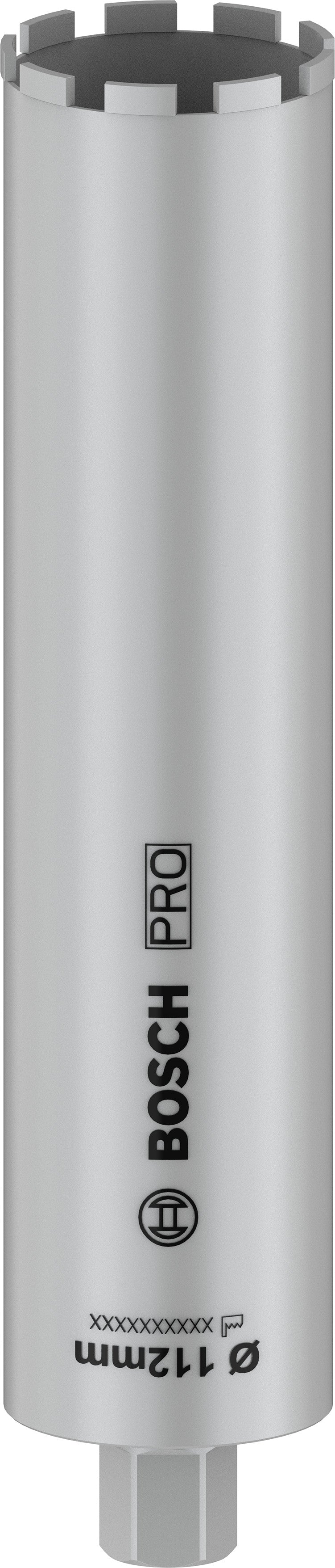 Broca anular de diamante Bosch PRO para corte de núcleos húmidos