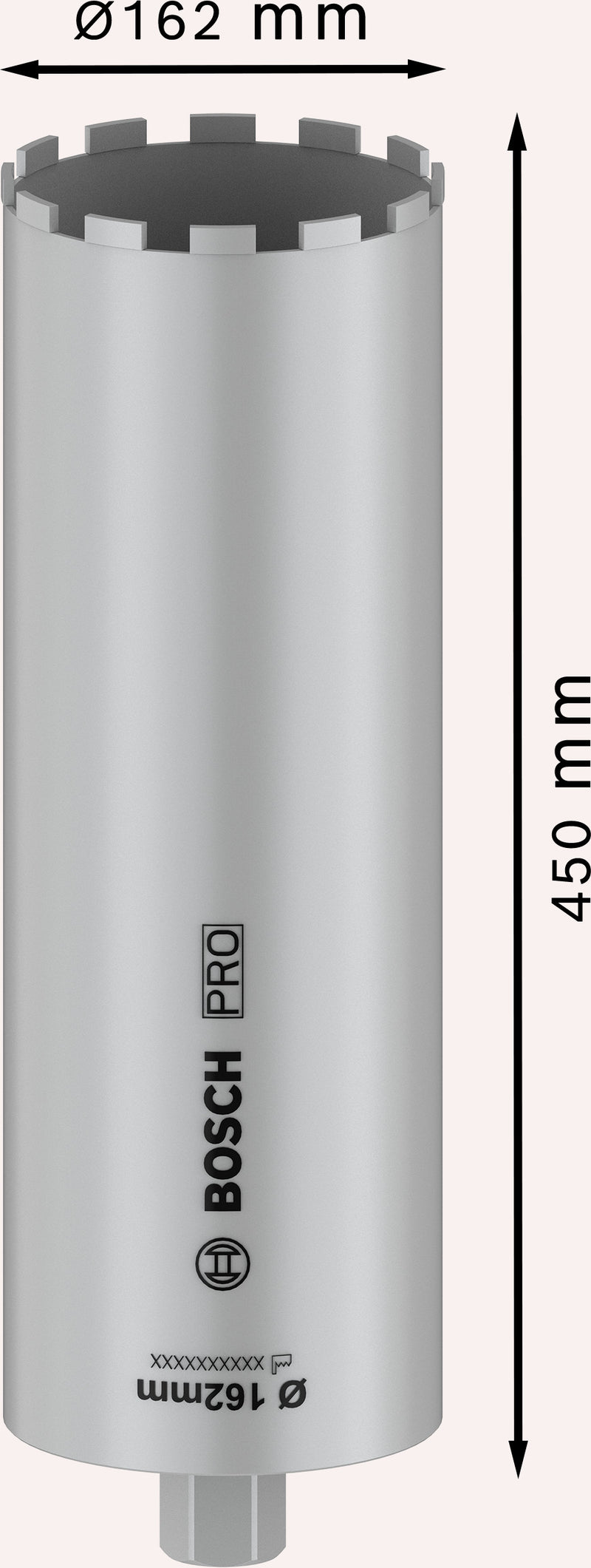 Bosch Diamond Annular Bit PRO Core Cutter wet