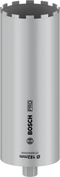 Broca anular de diamante Bosch PRO para corte de núcleos húmidos