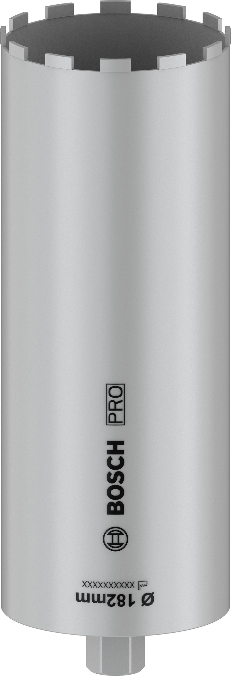 Broca anular de diamante Bosch PRO para corte de núcleos húmidos