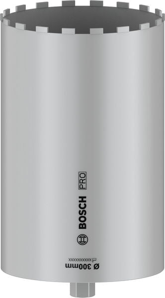 Broca anular de diamante Bosch PRO para corte de núcleos húmidos