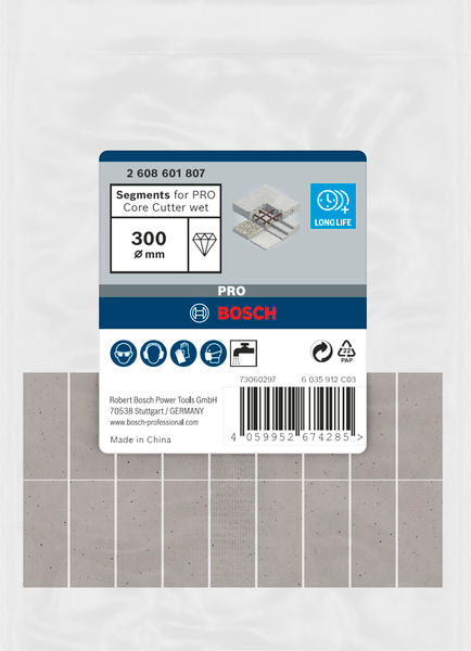 Bosch Diamond Annular Bit PRO Core Cutter wet