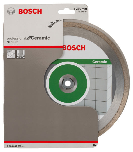Lâmina de corte diamantada Bosch 230x22,23 mm Pro Ceramic