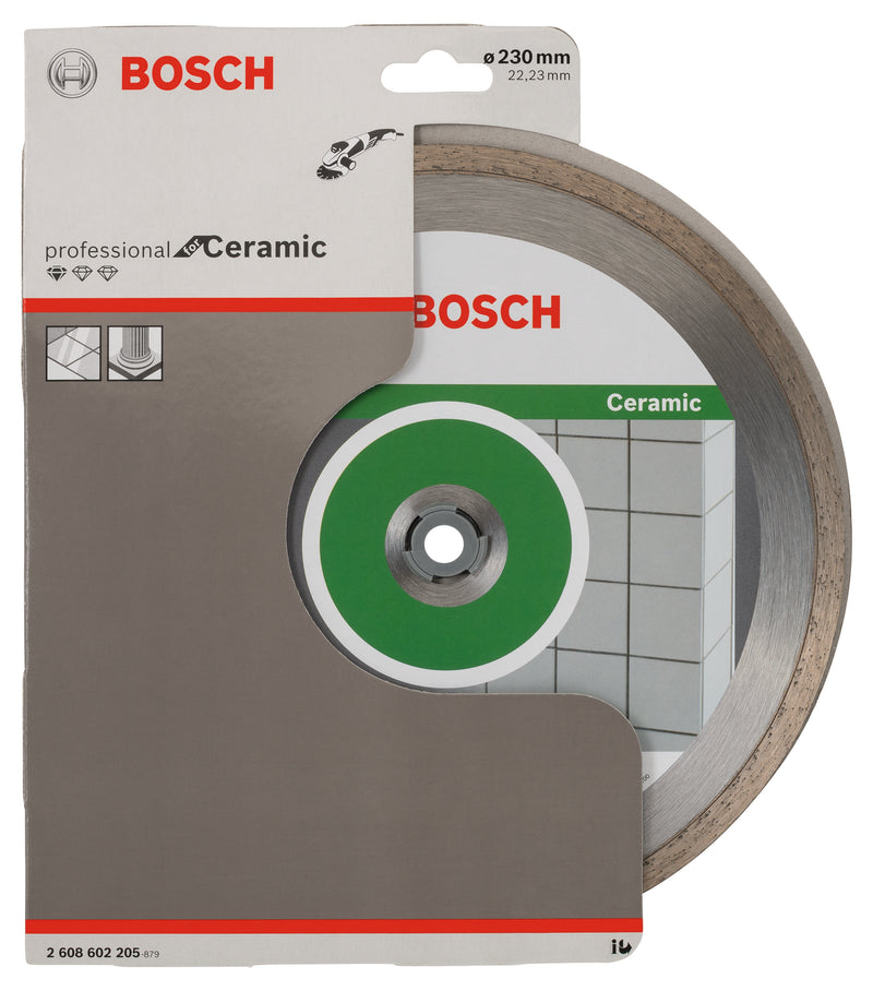 Lâmina de corte diamantada Bosch 230x22,23 mm Pro Ceramic