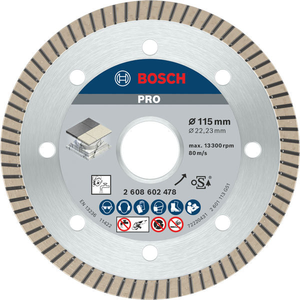 Disco Bosch dia Best/CeramExtracleanTurbo,115mm
