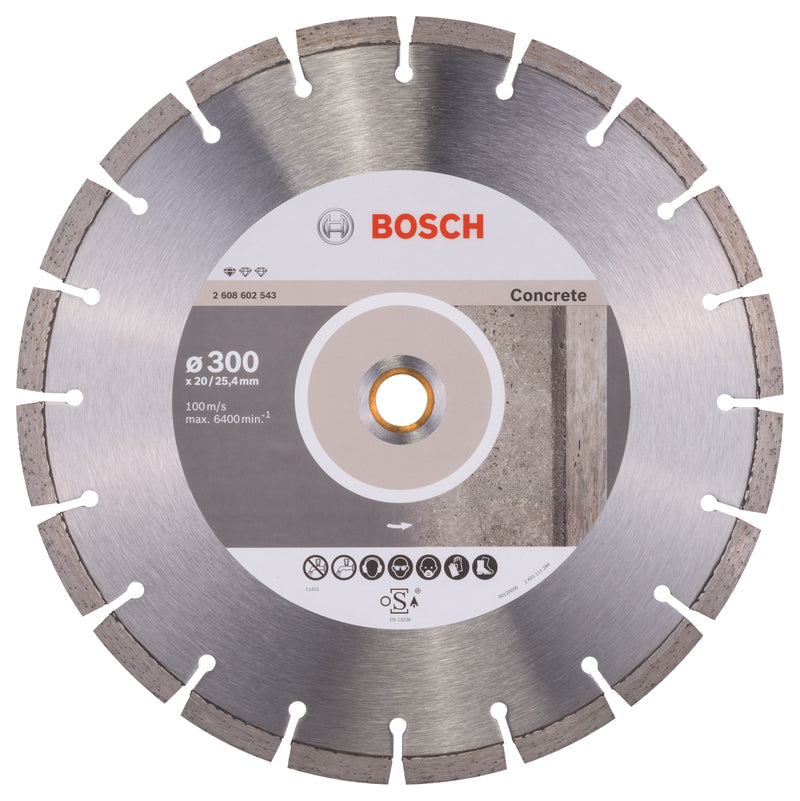 Bosch Standard para betão 300x20/25,4 mm