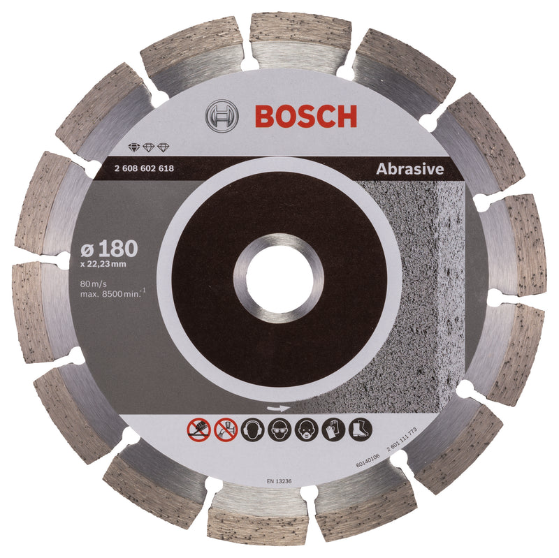 Bosch Disc dia.Standard/Abrasive, 180x22,23 mm