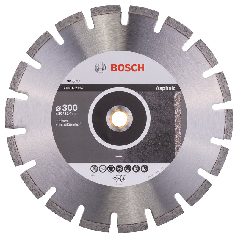 Bosch Standard para Asfalto 300x20/25,4mm