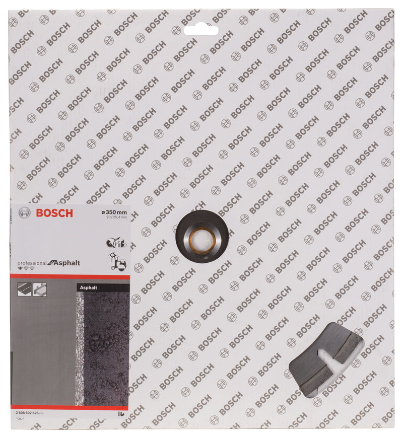 Padrão Bosch para Asfalto 350x20/25,4mm