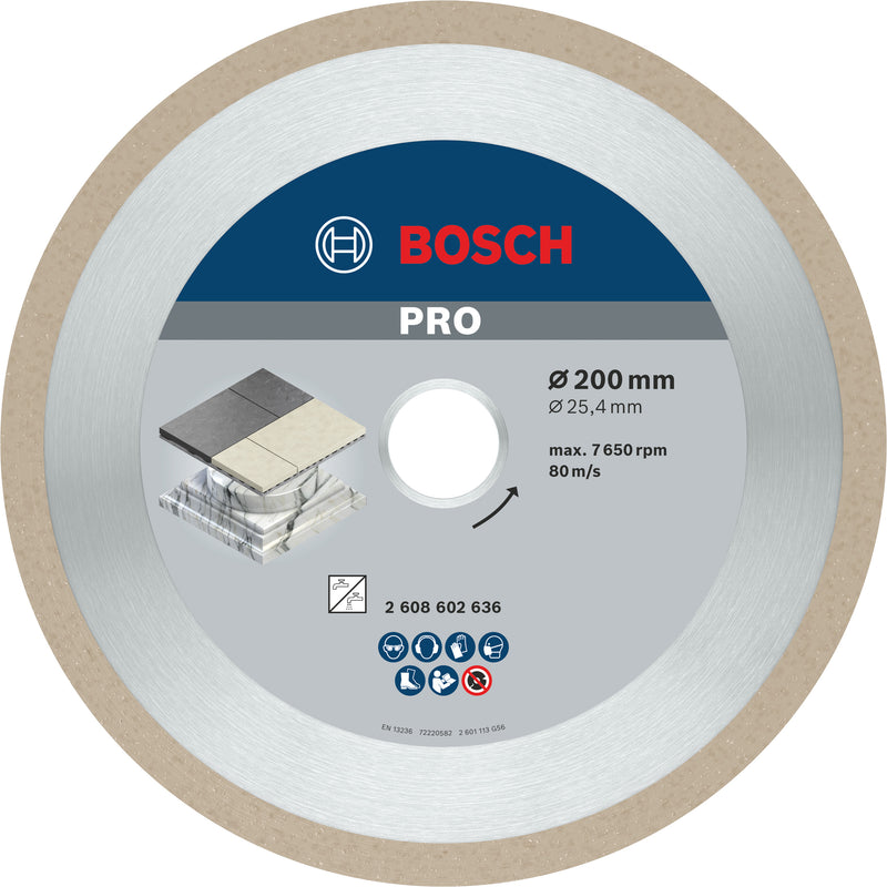 Bosch Disc dia.Best/Ceramic, 200x25.4x2,2 mm