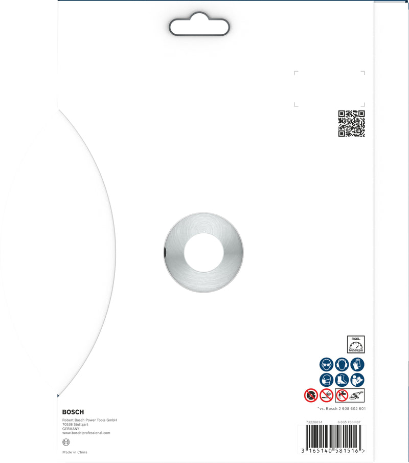 Disco Bosch dia ideal para pedra, 230x22,23x2,4 mm