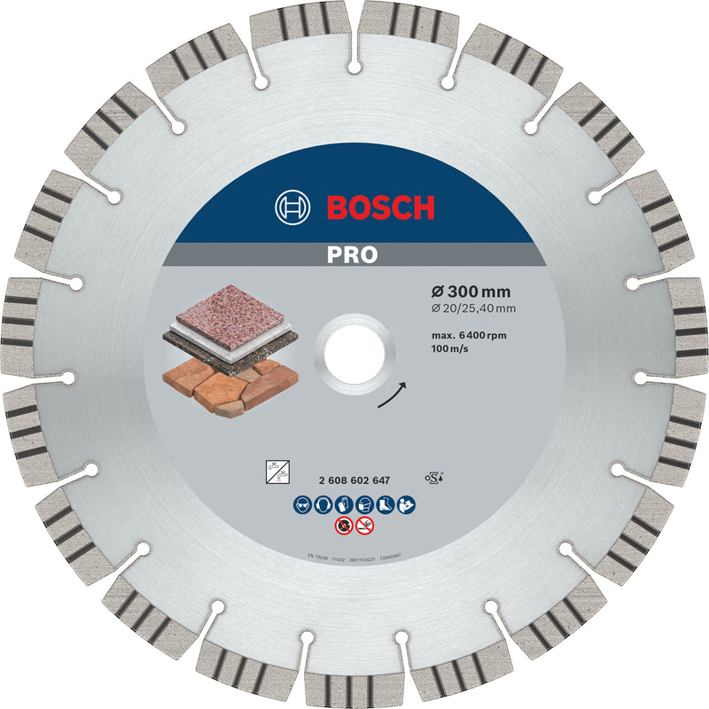 Bosch Best for Stone 300x20/25,4 mm