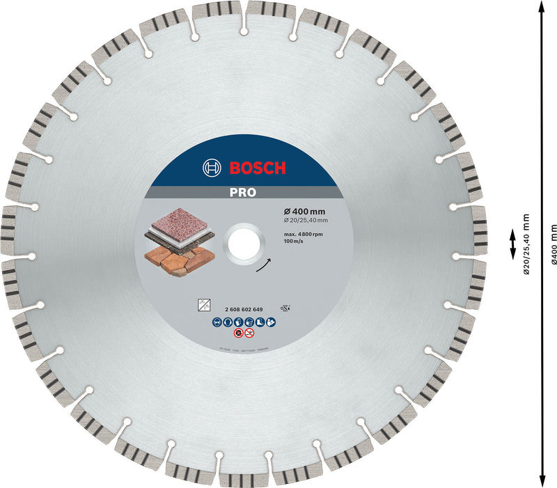 Bosch Best for Stone 400x20/25,4 mm