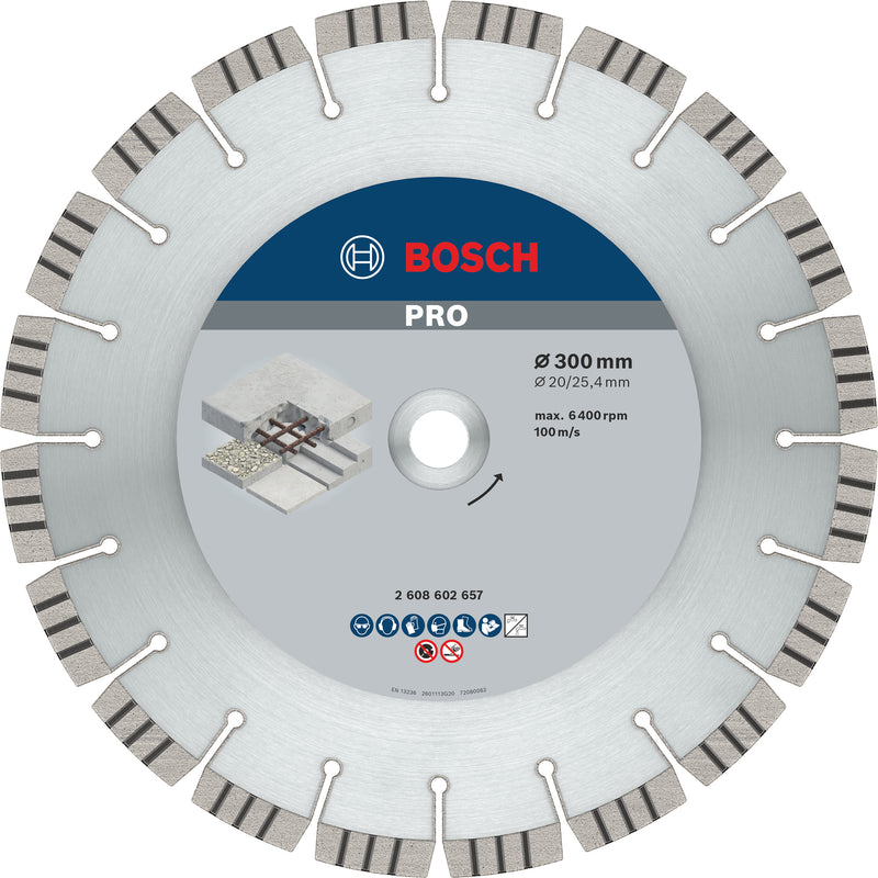 Bosch Best para betão 300x20/25,4 mm