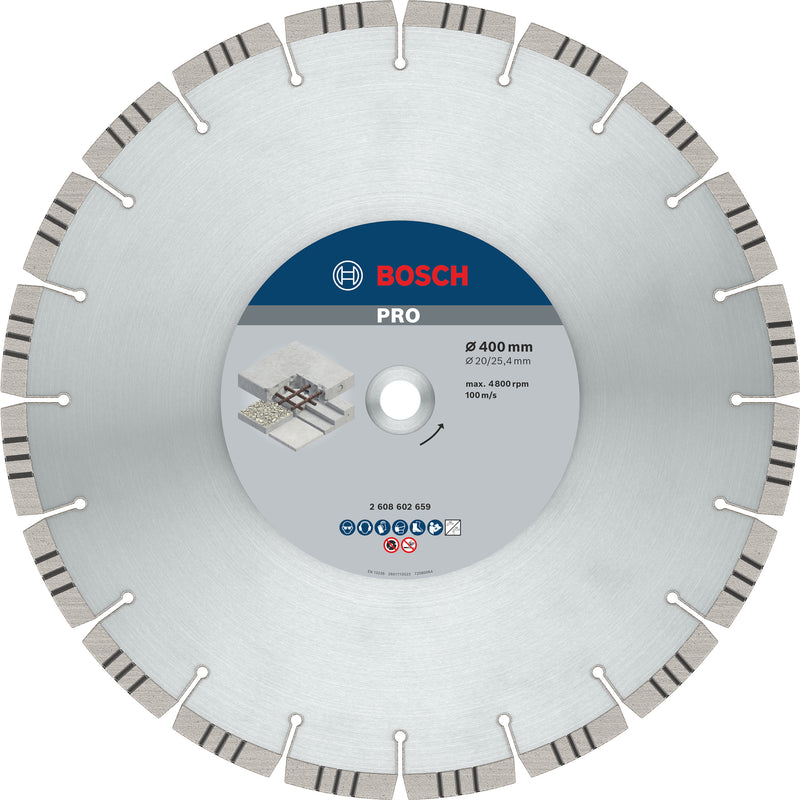 Bosch Best for Concrete 400x20/25.4mm