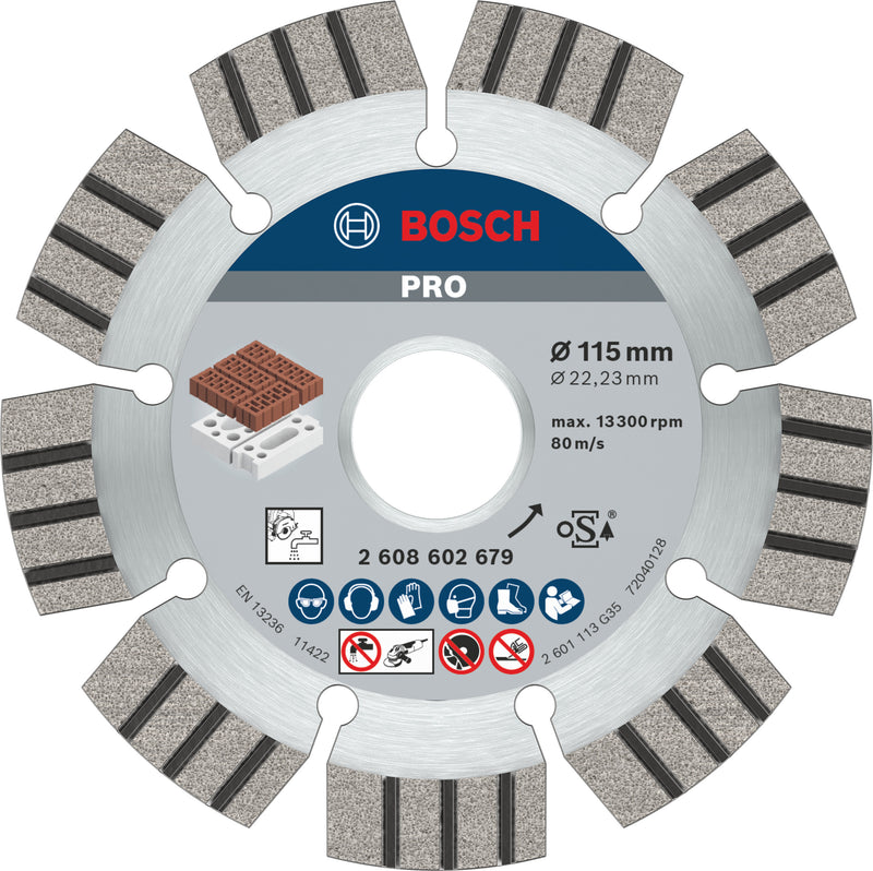 Bosch Disc dia.Best/Abrasive, 115x22,23x2,2 mm