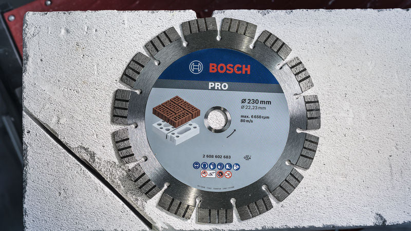 Disco Bosch dia.Best/Abrasivo, 230x22,23x2,4 mm