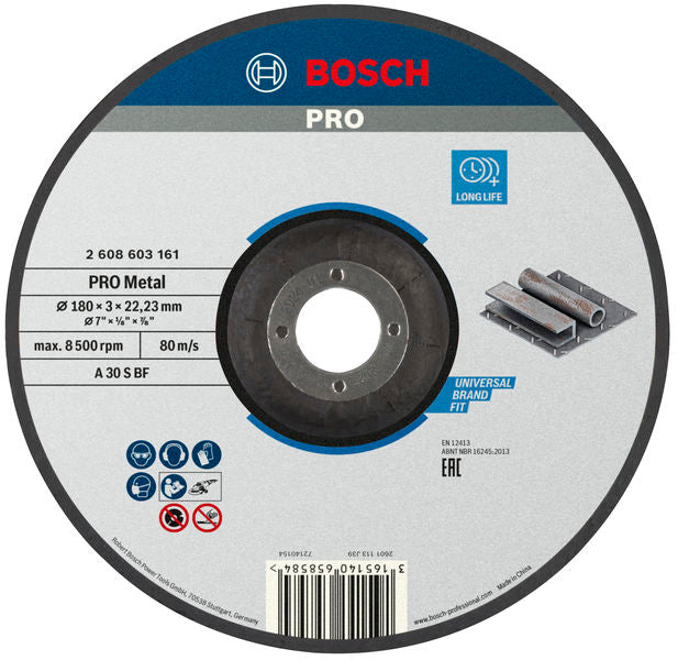 Bosch STD Metal Disc 180x3x22.23mm, D