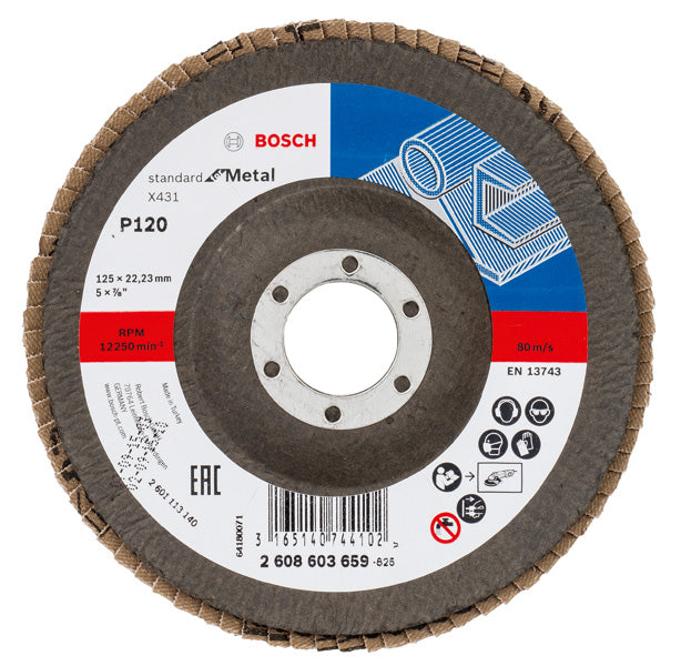 Disco de láminas Bosch X431, estándar para metal