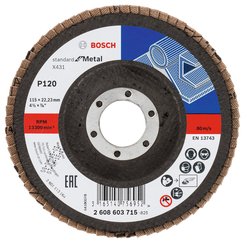 Disco de aba Bosch SfM, 115 mm, G120, 1x
