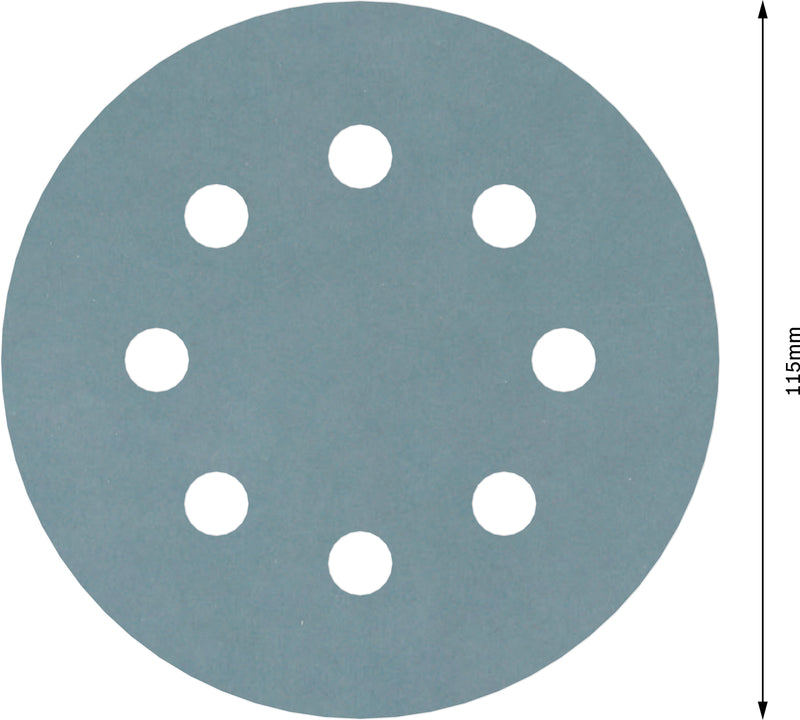 Disco de lixa Bosch PRO F355, 115 mm, G1200, 5 unid.