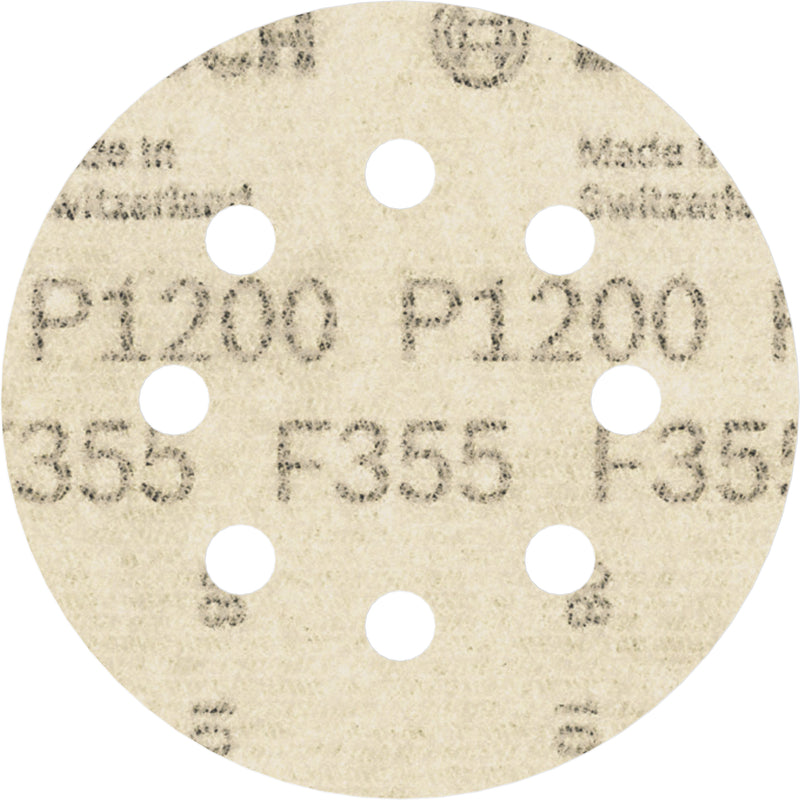 Disco de lixa Bosch PRO F355, 115 mm, G1200, 5 unid.