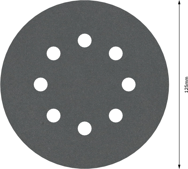 Bosch Sanding Sheet BfCC,125mm,G400,5x