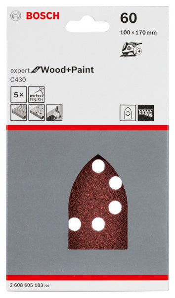 Hoja multilija Bosch 100x170mm 60G