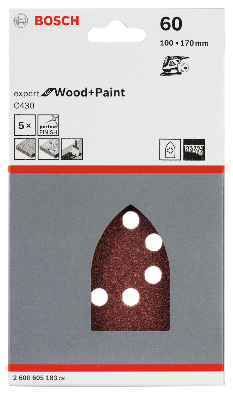 Hoja multilija Bosch 100x170mm 60G